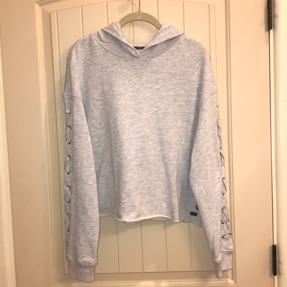 Marc New York Laced Sleeved Hoodie